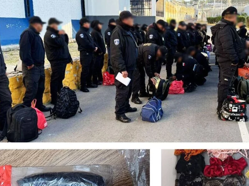 Detienen a custodios de San Miguel y Tepexi por intentar ingresar objetos prohibidos