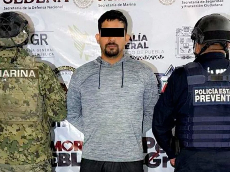 Detienen al hijo del expresidente de Chietla durante una persecución