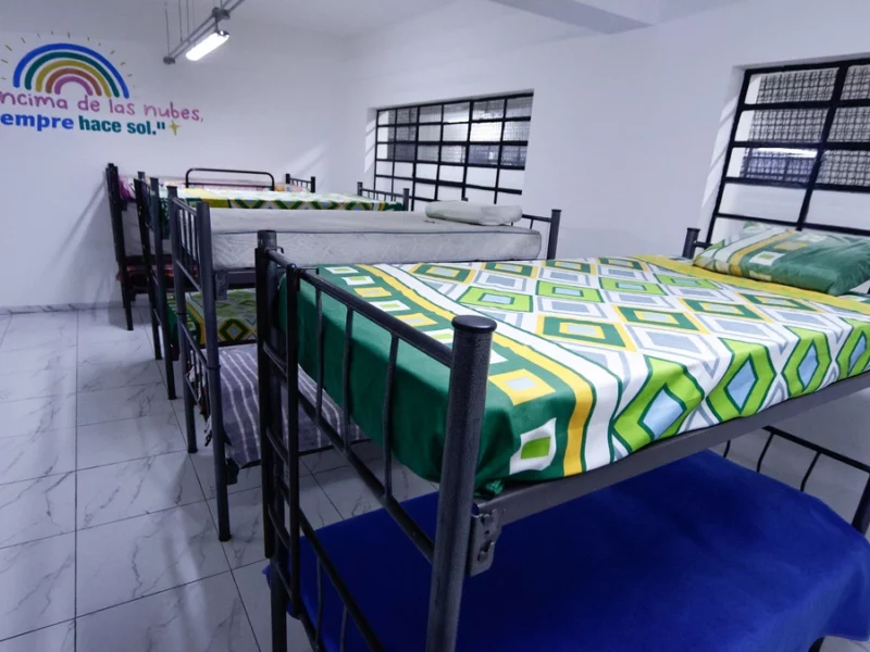Hasta 45 personas acuden diariamente al Dormitorio Municipal DIF de Puebla  