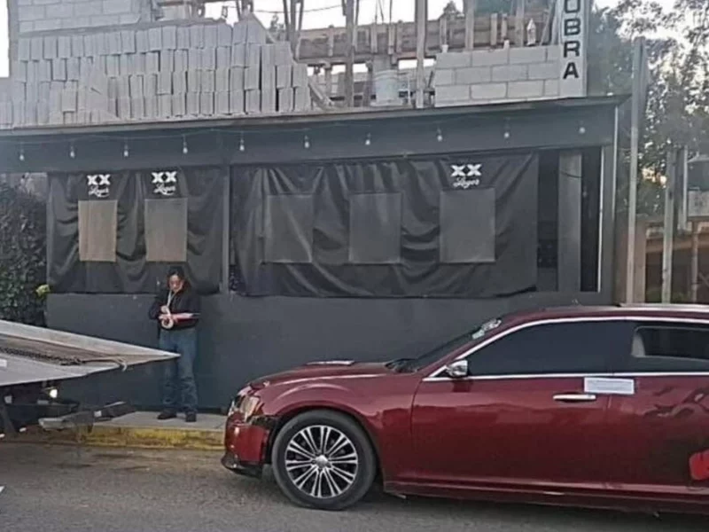 Ejecutan a presunto delincuente en bar de Juan C. Bonilla