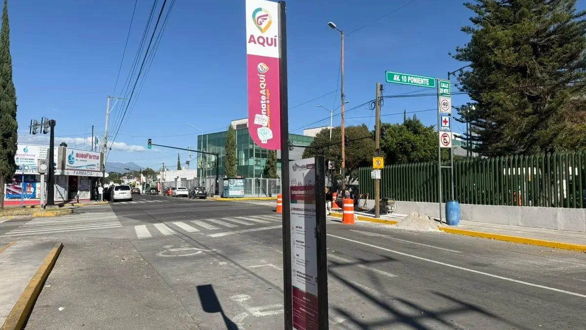 Parquímetros acaban con apartado de lugares en el IMSS San Alejandro 
