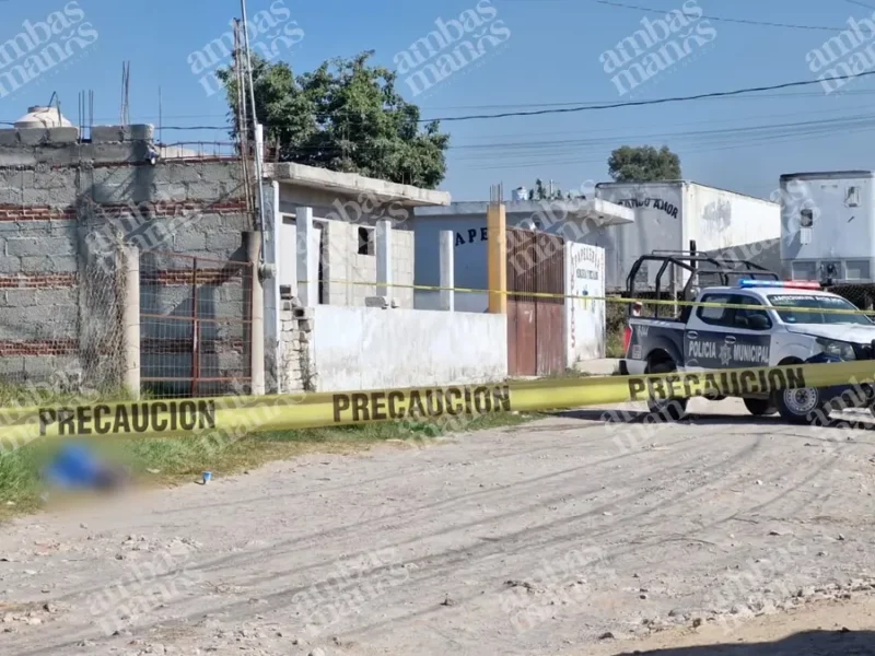 Puebla y Tlaxcala pelean levantamiento de un indigente muerto en El Conde