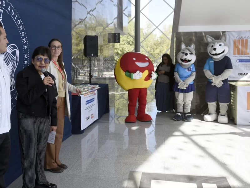 La BUAP inicia la campaña "Échale los kilos, donación de arroz y frijol 2025"