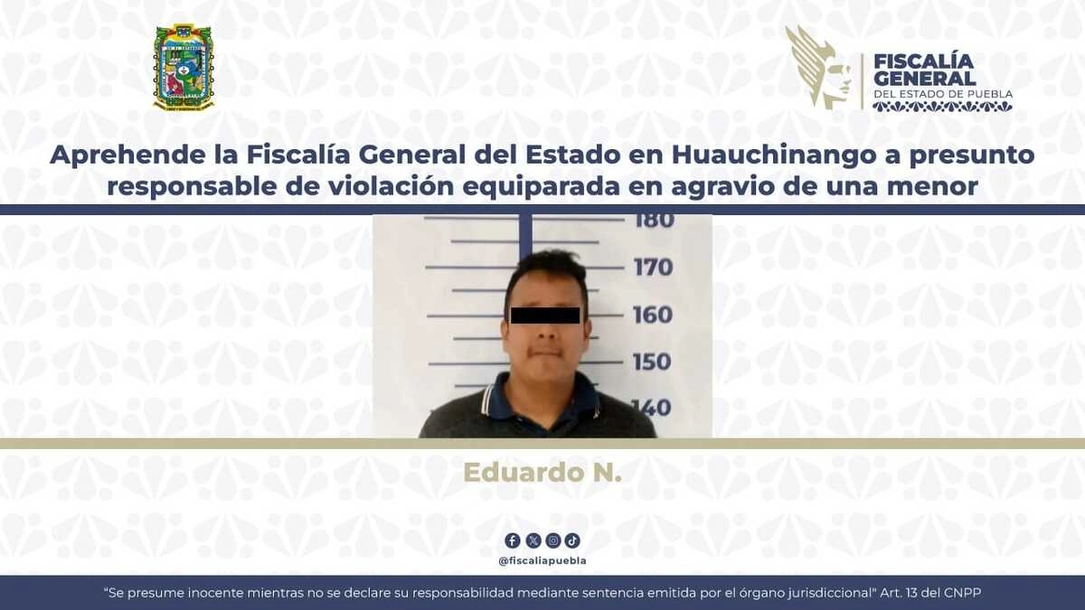 Detienen a violador de niña indígena en Puebla, es su tío  