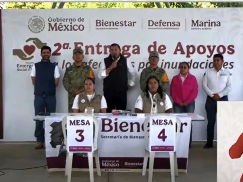 Armenta agradece a Sheinbaum la segunda entrega de apoyos a la Sierra Norte de Puebla 