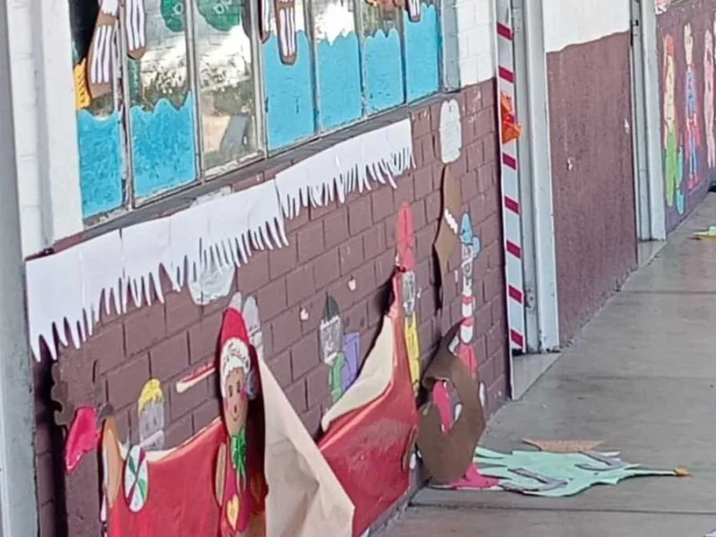 Vandalizan nuevamente el CAIC ubicado en la colonia Independencia
