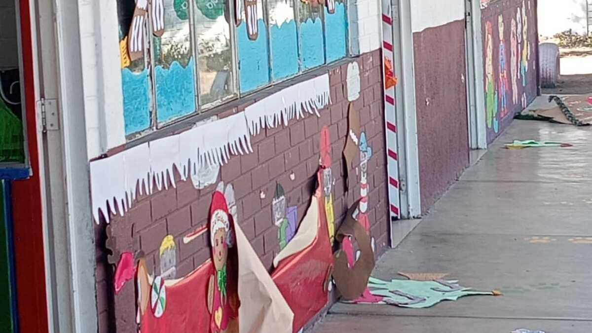 Vandalizan nuevamente el CAIC ubicado en la colonia Independencia