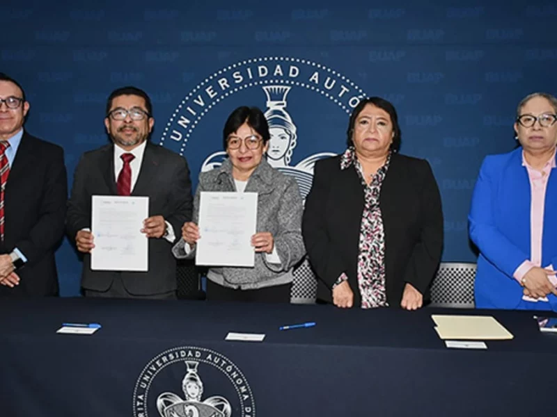 Firman convenio BUAP y la Secretaría Anticorrupción y Buen Gobierno del Estado de Puebla