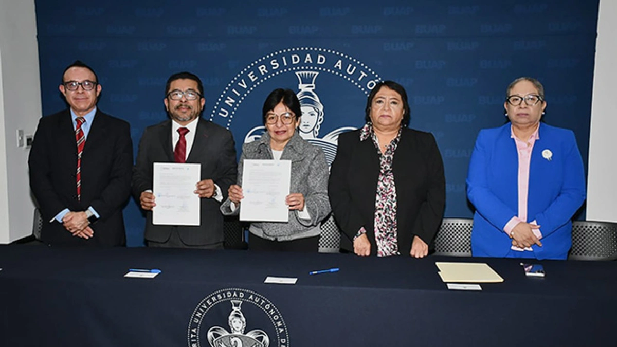Firman convenio BUAP y la Secretaría Anticorrupción y Buen Gobierno del Estado de Puebla