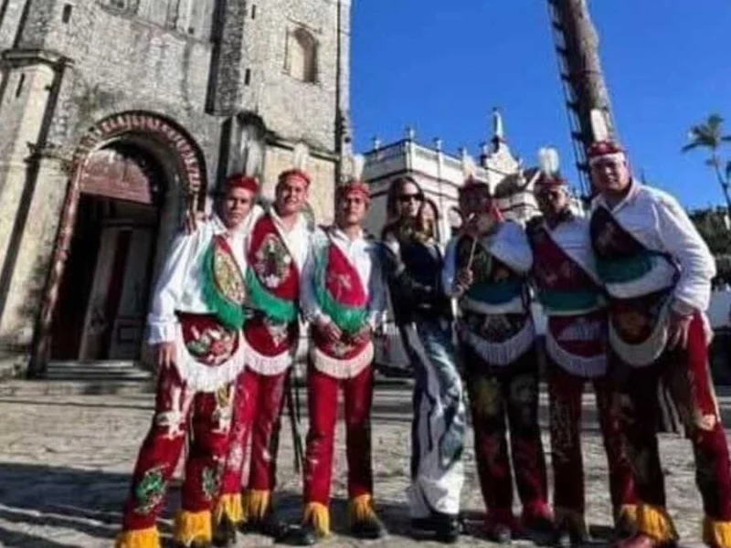 Belinda encabeza promoción turística de Cuetzalan 