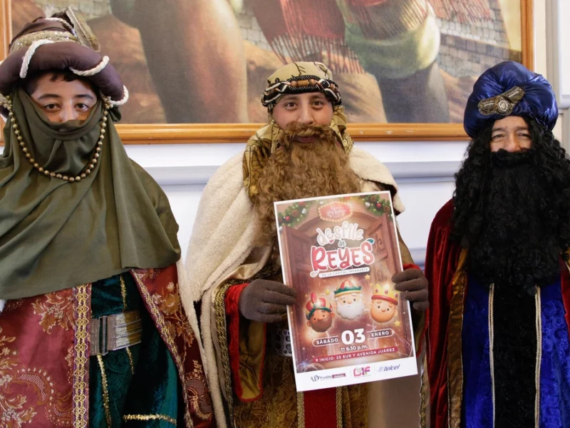 Conoce los detalles del Desfile de Reyes Magos en Puebla capital  