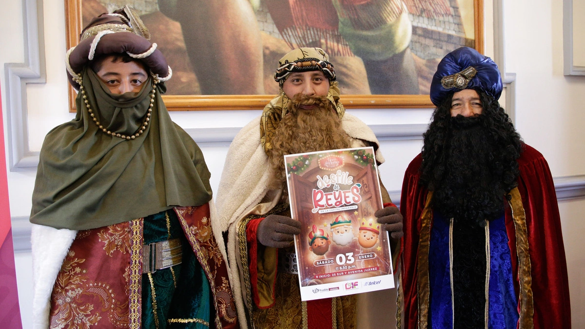 Conoce los detalles del Desfile de Reyes Magos en Puebla capital  