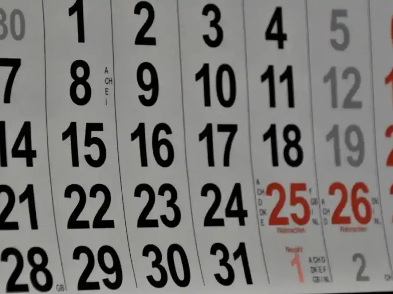 ¿Cuáles son los feriados de diciembre?.