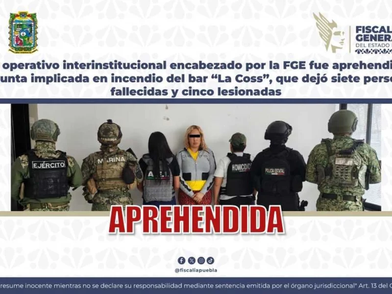 Cae la tercera implicada en el atentado al bar Lacoss  