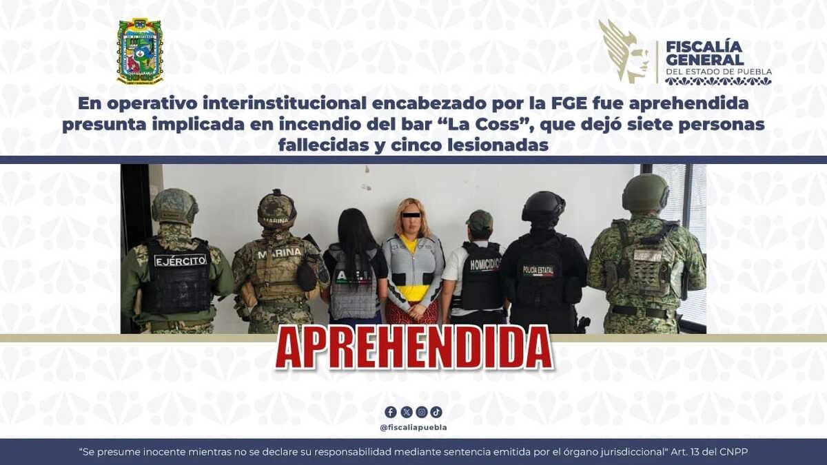 Cae la tercera implicada en el atentado al bar Lacoss  