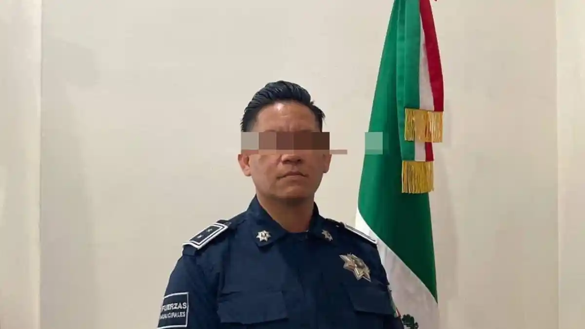 José Miguel S. H., el policía extorsionador de Veracruz.
