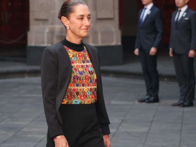 Sheinbaum cierra 2025 con 73% de aprobación