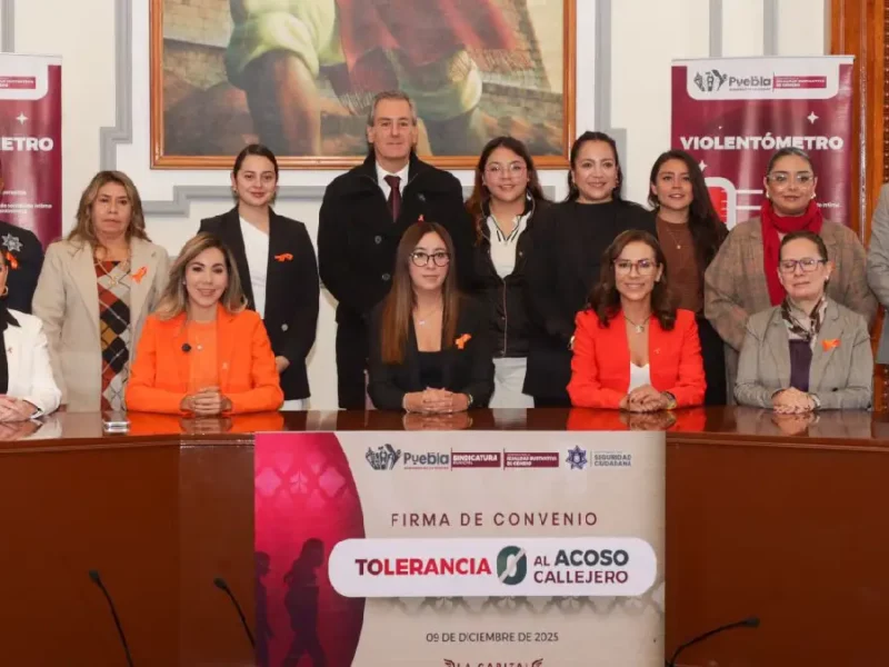 Fortalece Pepe Chedraui espacios seguros para niñas, adolescentes y mujeres con firma de convenio "Tolerancia Cero al Acoso Callejero"