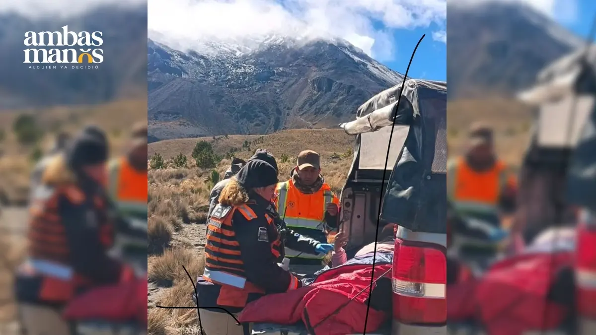Localizan con vida a los alpinistas extraviados en el Citlaltépetl 