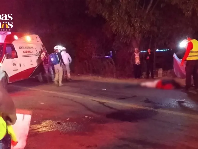 Balacera en Azumbilla deja un muerto