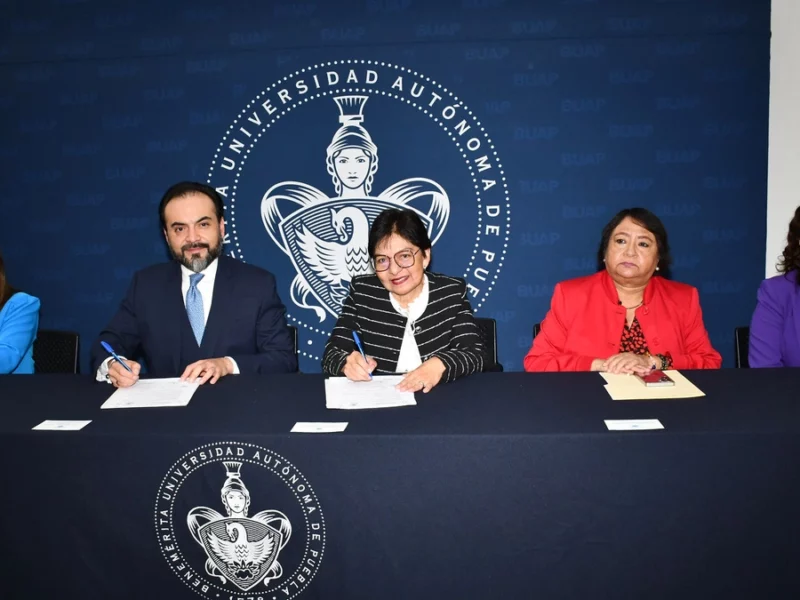 Firman convenio BUAP y la Auditoría Superior del Estado de Puebla