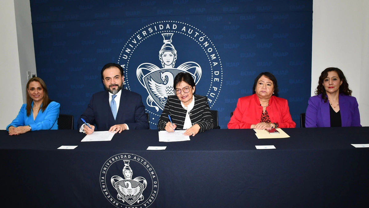 Firman convenio BUAP y la Auditoría Superior del Estado de Puebla