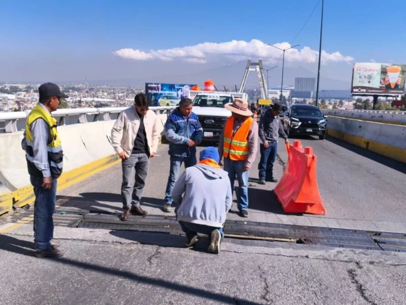 Infraestructura descarta daños estructurales al Puente Zaragoza; repararán afectaciones  