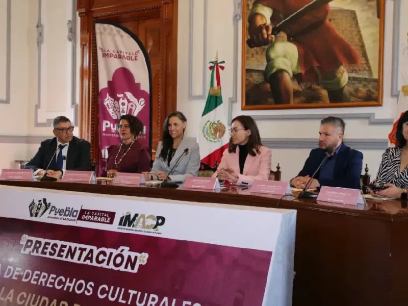 Presenta gobierno de la ciudad la primera carta de los derechos humanos culturales de Puebla