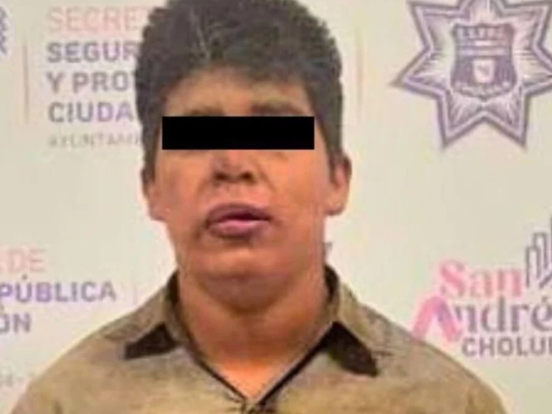 Mató a su abuelita a machetazos en San Andrés Cholula