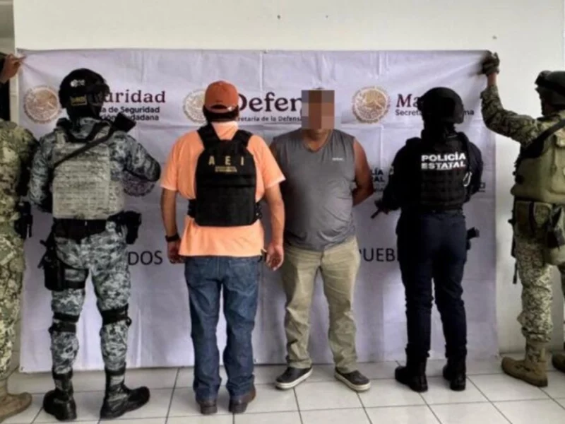 Detienen a fundador del Sindicato 20 de Noviembre por extorsionar a minera de Ocoyucan