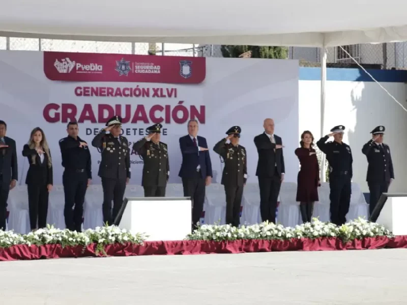 Encabeza Pepe Chedraui graduación de cadetes de la Academia de Formación y Profesionalización Policial de la SSC