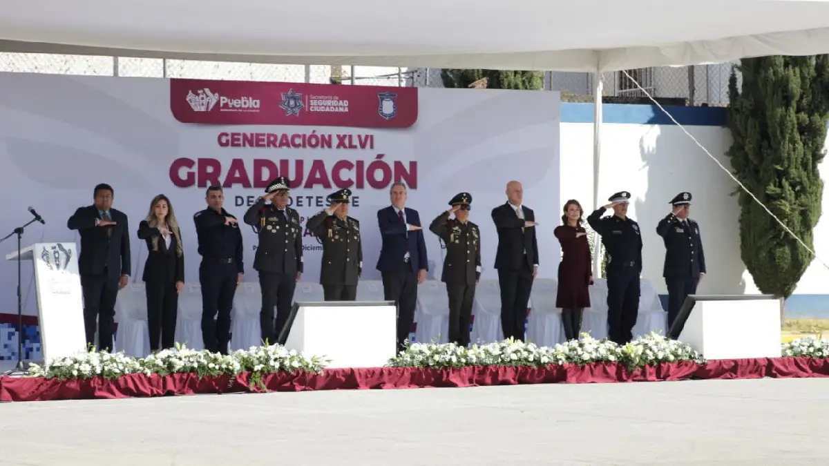 Encabeza Pepe Chedraui graduación de cadetes de la Academia de Formación y Profesionalización Policial de la SSC