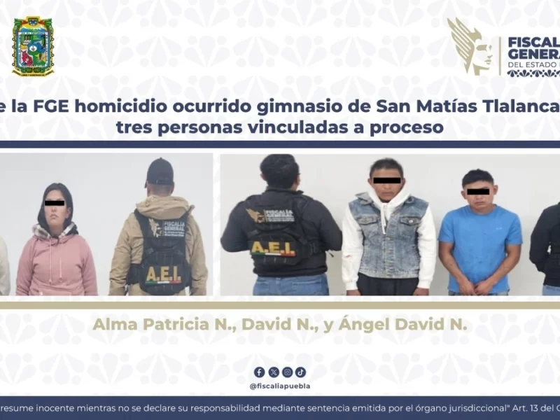 Caen tres por el homicidio de exregidor de Tlalancaleca en su gimansio