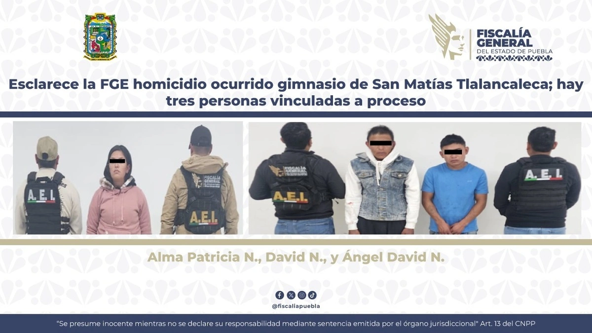 Caen tres por el homicidio de exregidor de Tlalancaleca en su gimansio
