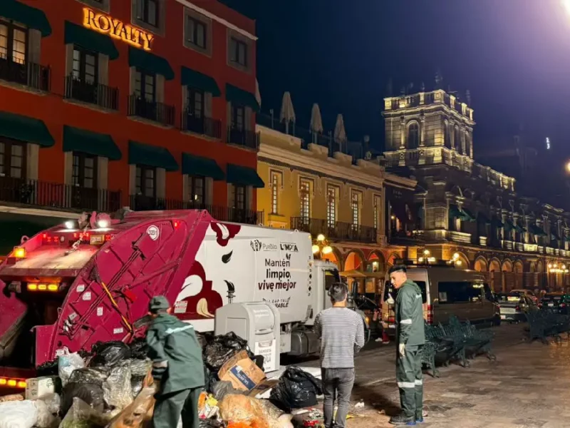 Mantiene Gobierno de la Ciudad labores limpieza en Nochebuena; la recolección se suspende el día de Navidad
