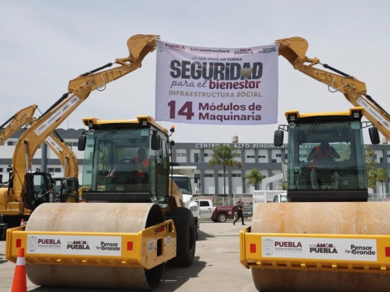Gobierno de Puebla pagó 56.4 mdp en acciones con nuevos módulos de maquinaria