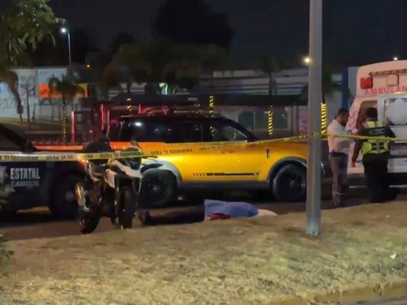 Motociclista muere al derrapar en el Bulevar Forjadores
