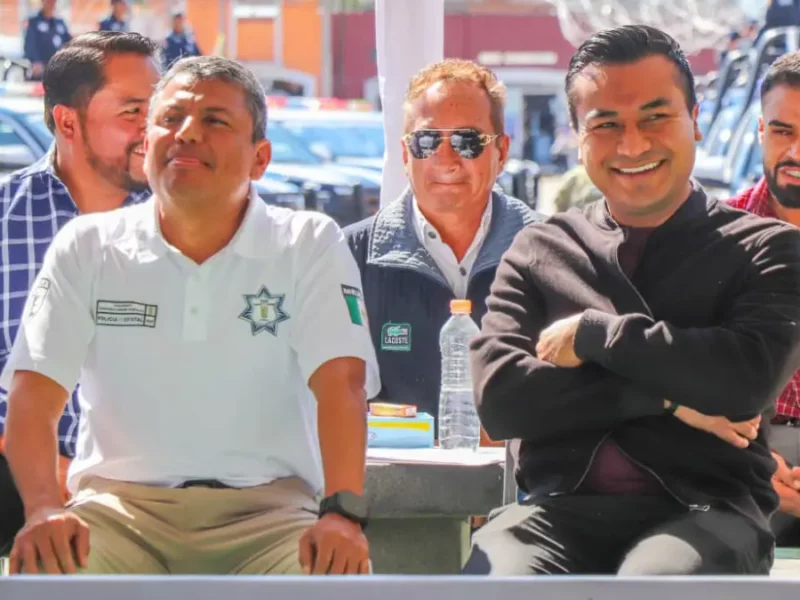 Huejotzingo fortalece su seguridad: Roberto Solís da banderazo de salida a 17 nuevas patrullas para blindar al municipio