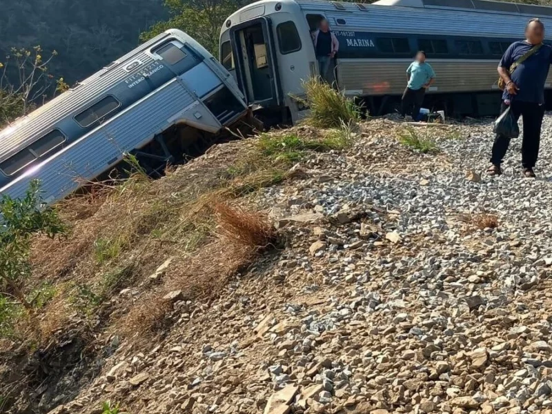 En Oaxaca, se descarrila Tren Interoceánico con más de 200 pasajeros; hay muertos