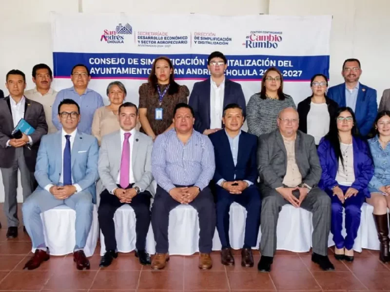 Presenta San Andrés Cholula Ventanilla Digital de Inversiones y moderniza estructura regulatoria