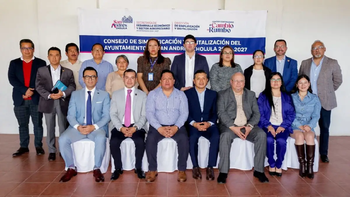 Presenta San Andrés Cholula Ventanilla Digital de Inversiones y moderniza estructura regulatoria