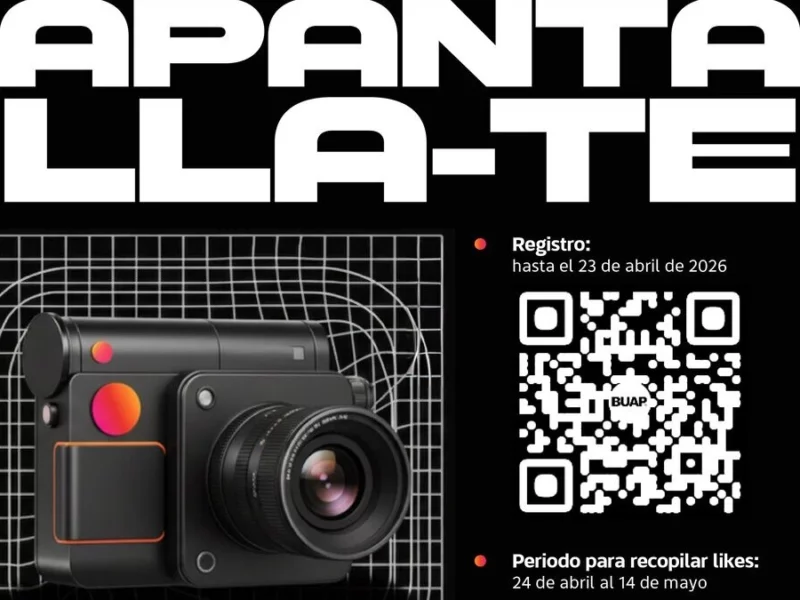 Lanza BUAP convocatoria para participar en el concurso de cortometrajes “Apantálla-te”. 