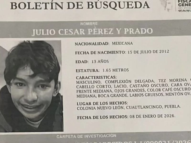 Comunidad del Cenhch busca a estudiante reportado como desaparecido  