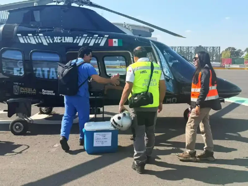 Dona hígado hombre fallecido en accidente en Puebla