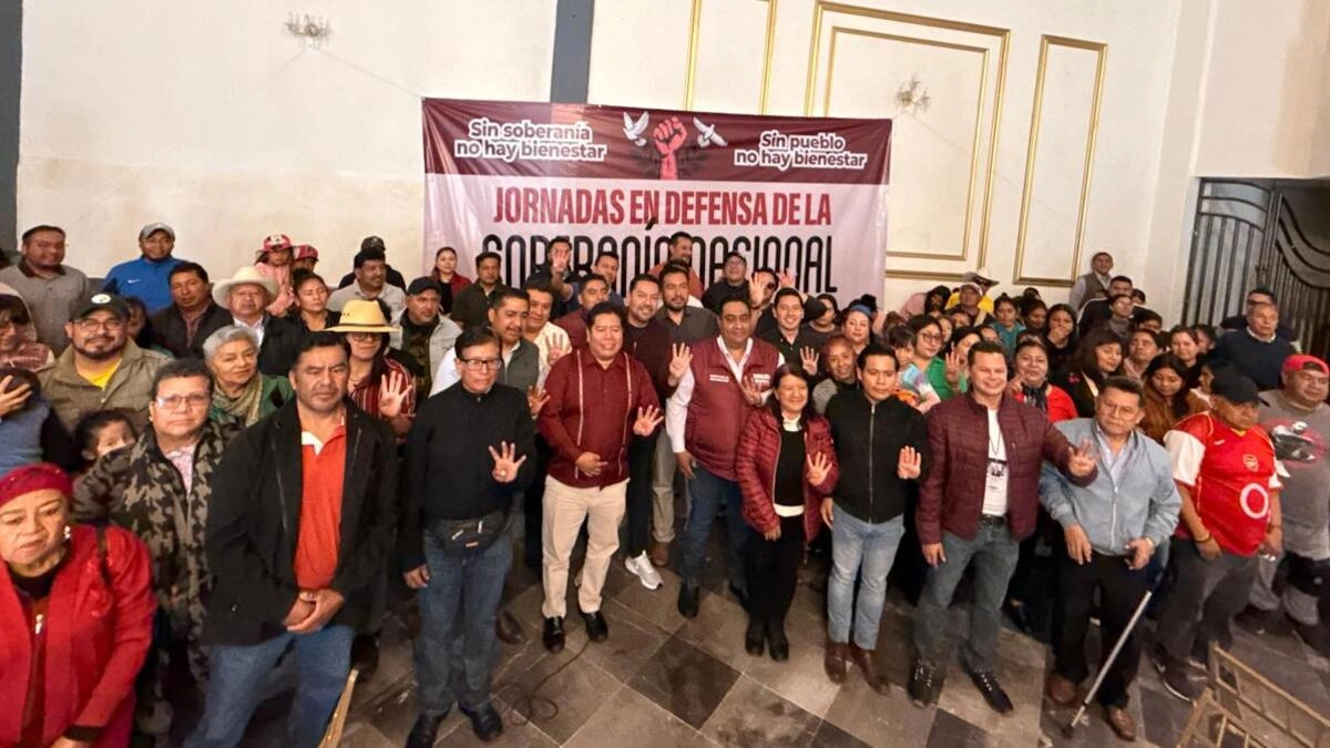 Andrés Villegas encabeza la Jornada en Defensa de la Soberanía Nacional en Ciudad Serdán