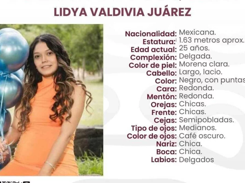 Encuentran a Lidya Valdivia en el Estado de México: no estaba embarazada