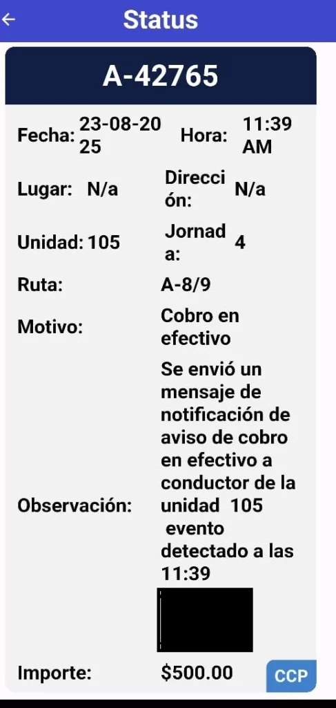 Ya renunciaron 31 conductores de RUTA Puebla tras una campaña contra pagos en efectivo.