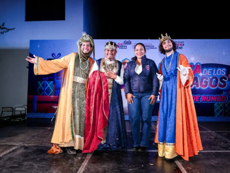 La magia de los Reyes Magos recorre San Andrés Cholula