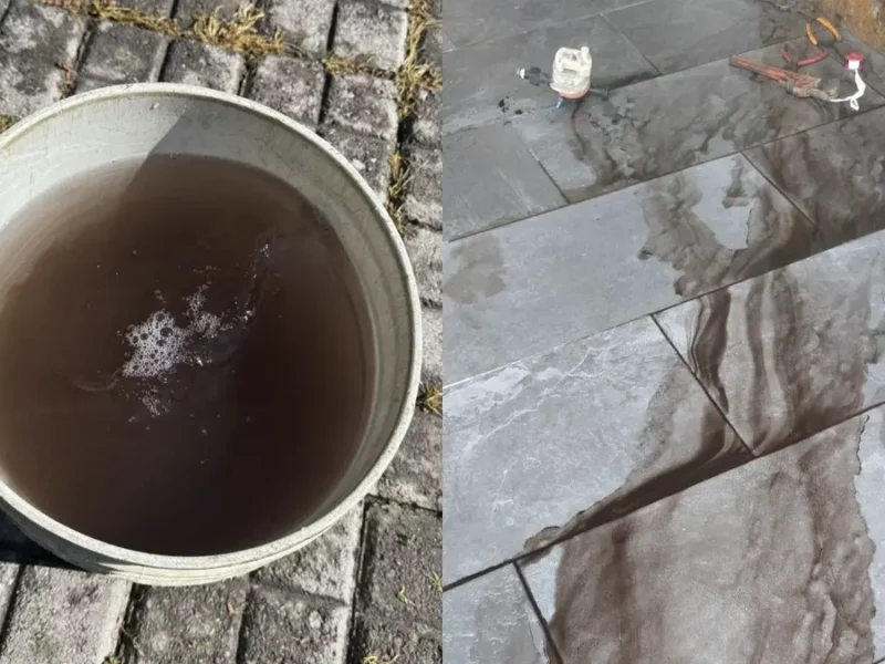 Vecinos de Lomas de Angelópolis denuncian que Agua de Puebla les da “agua puerca”