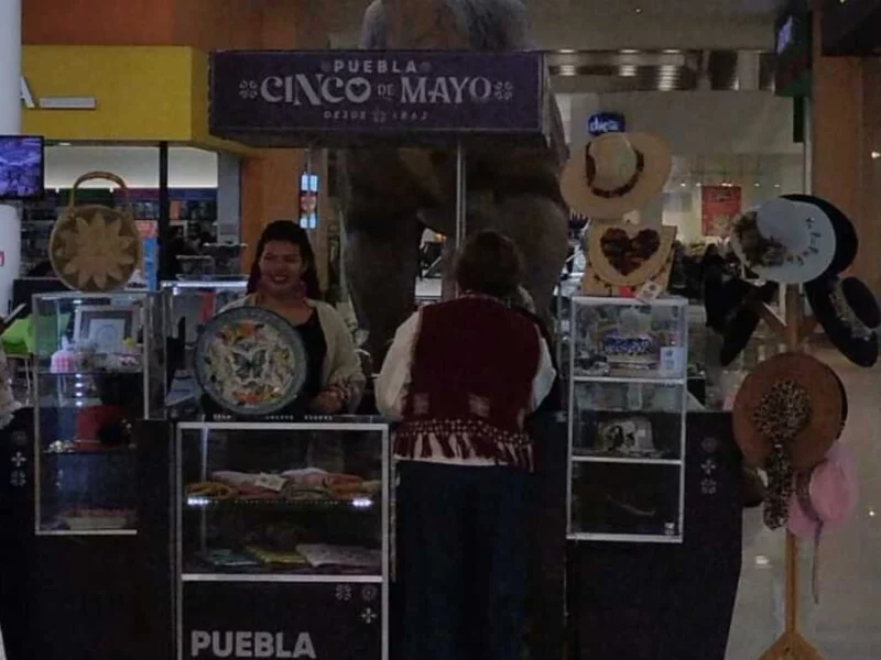 En estos centros comerciales habrá kioscos Puebla Cinco de Mayo